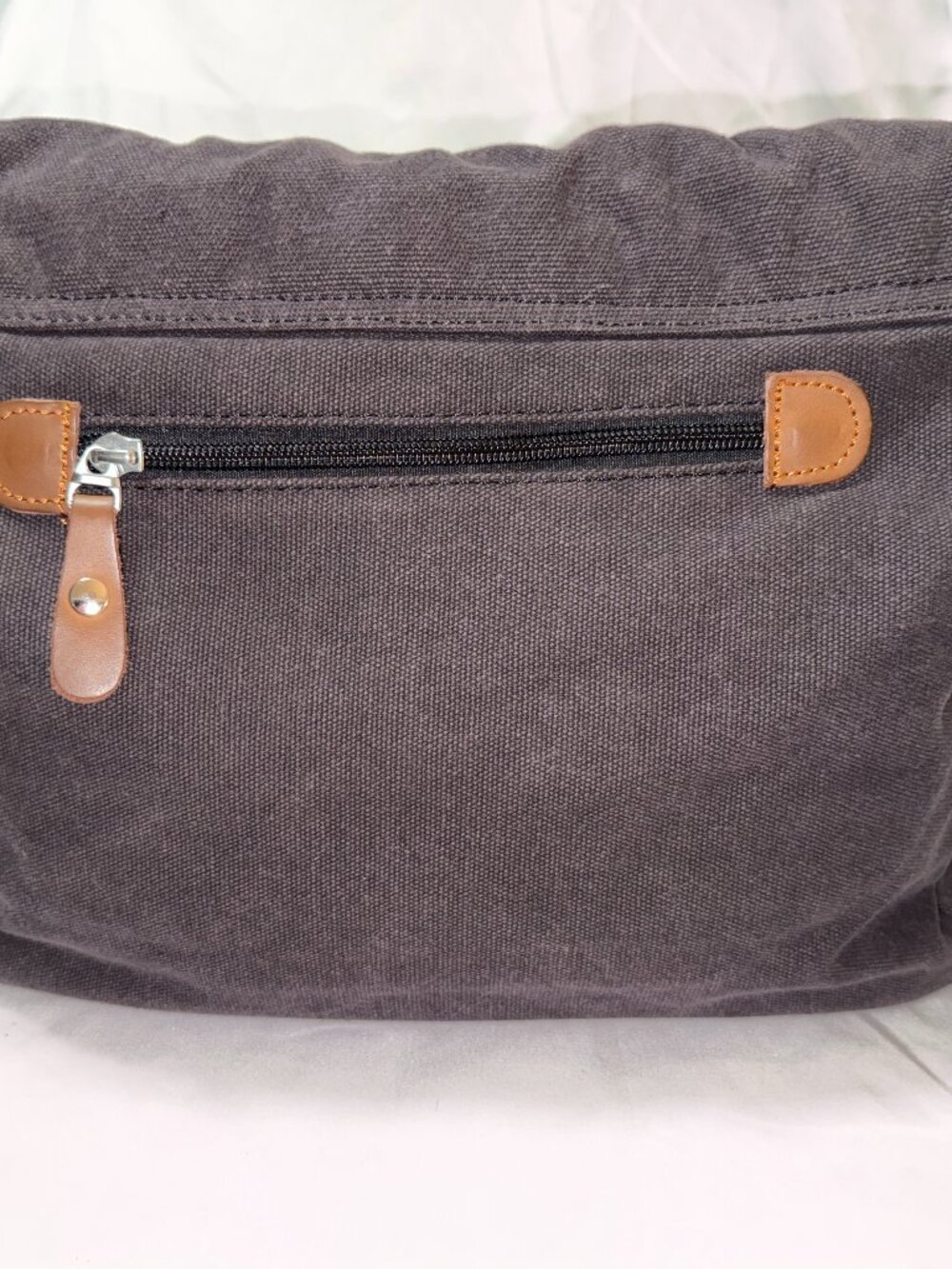 Augur Canvas Messenger Bag - Picture 3 of 7